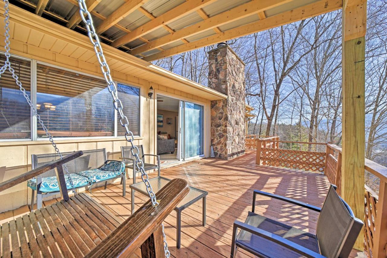 Mountain-View Maggie Valley House With Spacious Deck Екстер'єр фото
