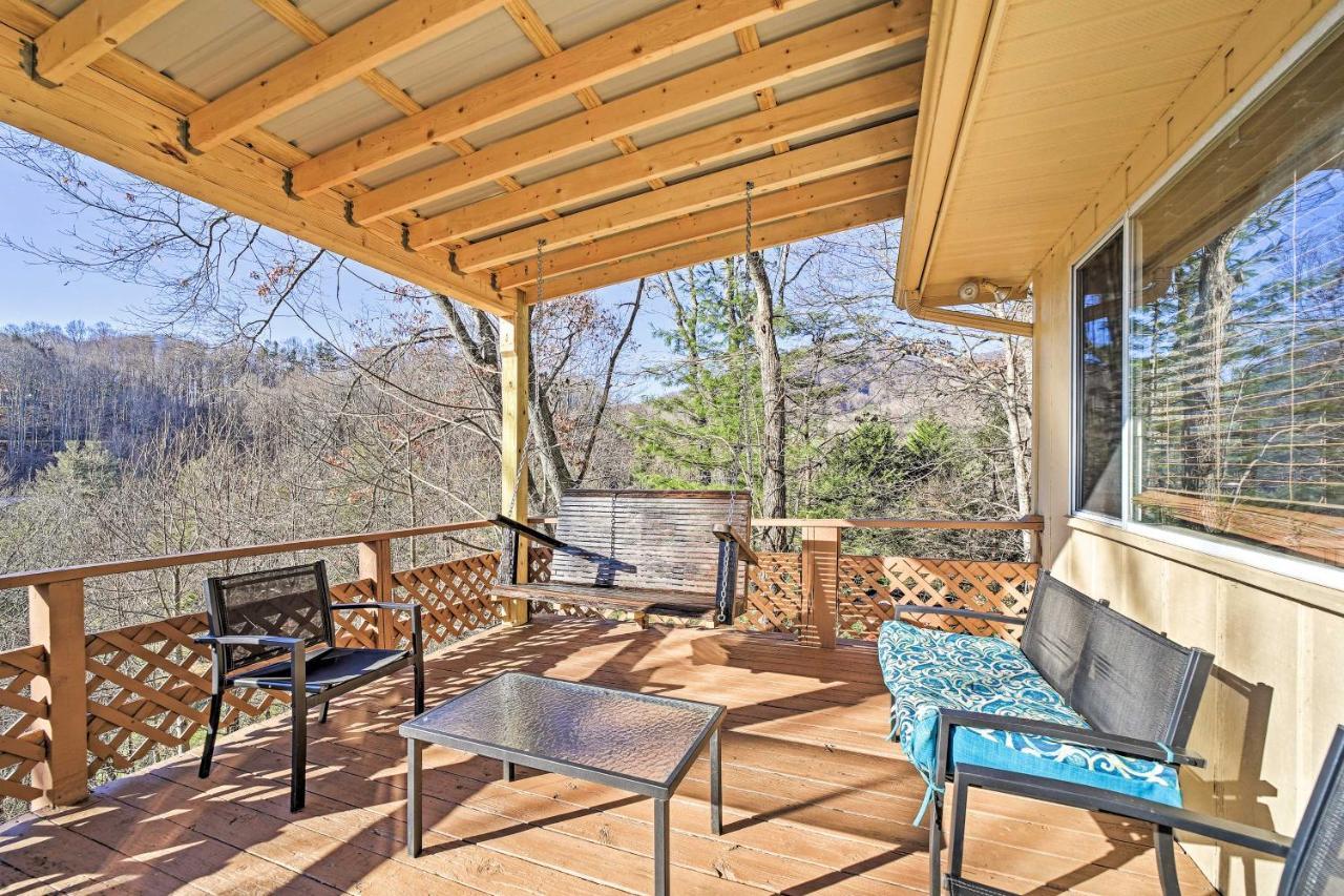 Mountain-View Maggie Valley House With Spacious Deck Екстер'єр фото